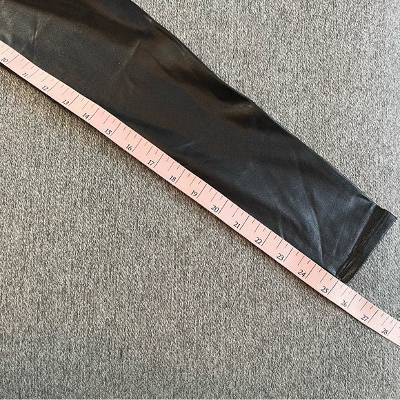 Spanx | Faux Leather Leggings, Size Medium Petite - Picture 7 of 8